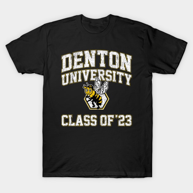 Denton University Class of 23 T-Shirt by huckblade